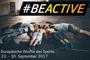 So viele Menschen wie möglich in ganz Europa bewegen, ist das Ziel von #BeActive. Foto: BeActive/DTB